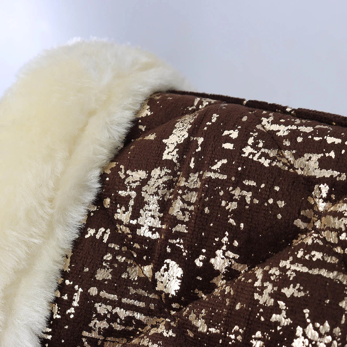 Zadelonderlegger Horsegear HGVelvet Dapple Bruin 2 Zadelonderlegger Horsegear HGVelvet Dapple Bruin - Afbeelding 2