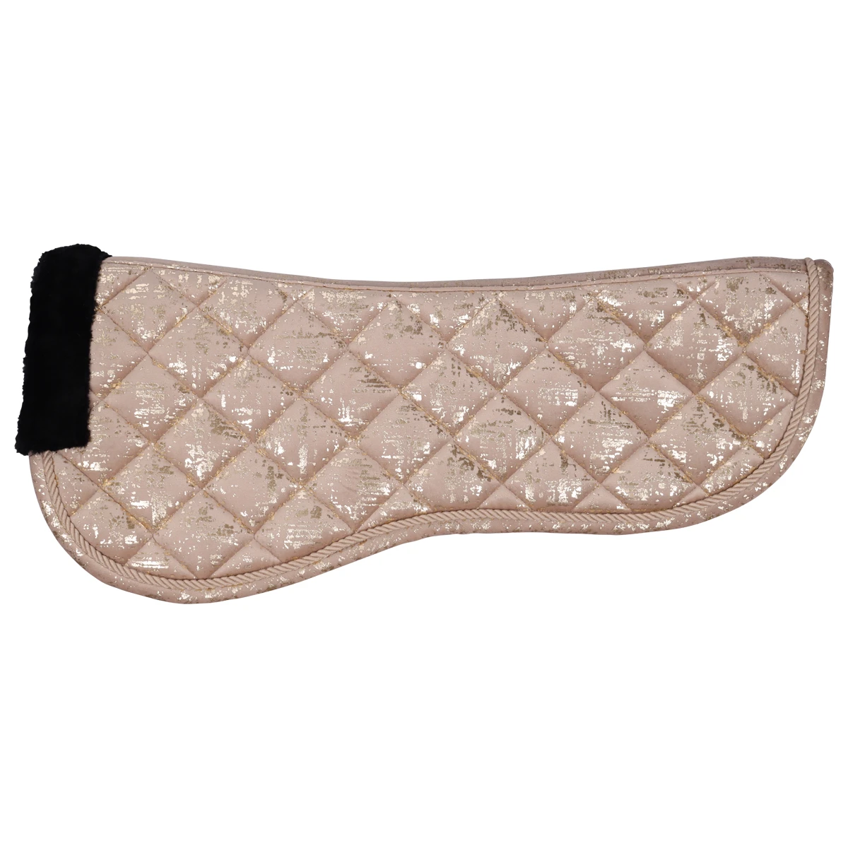 Zadelonderlegger Horsegear HGVelvet Dapple Lichtbruin 1 Zadelonderlegger Horsegear HGVelvet Dapple Lichtbruin