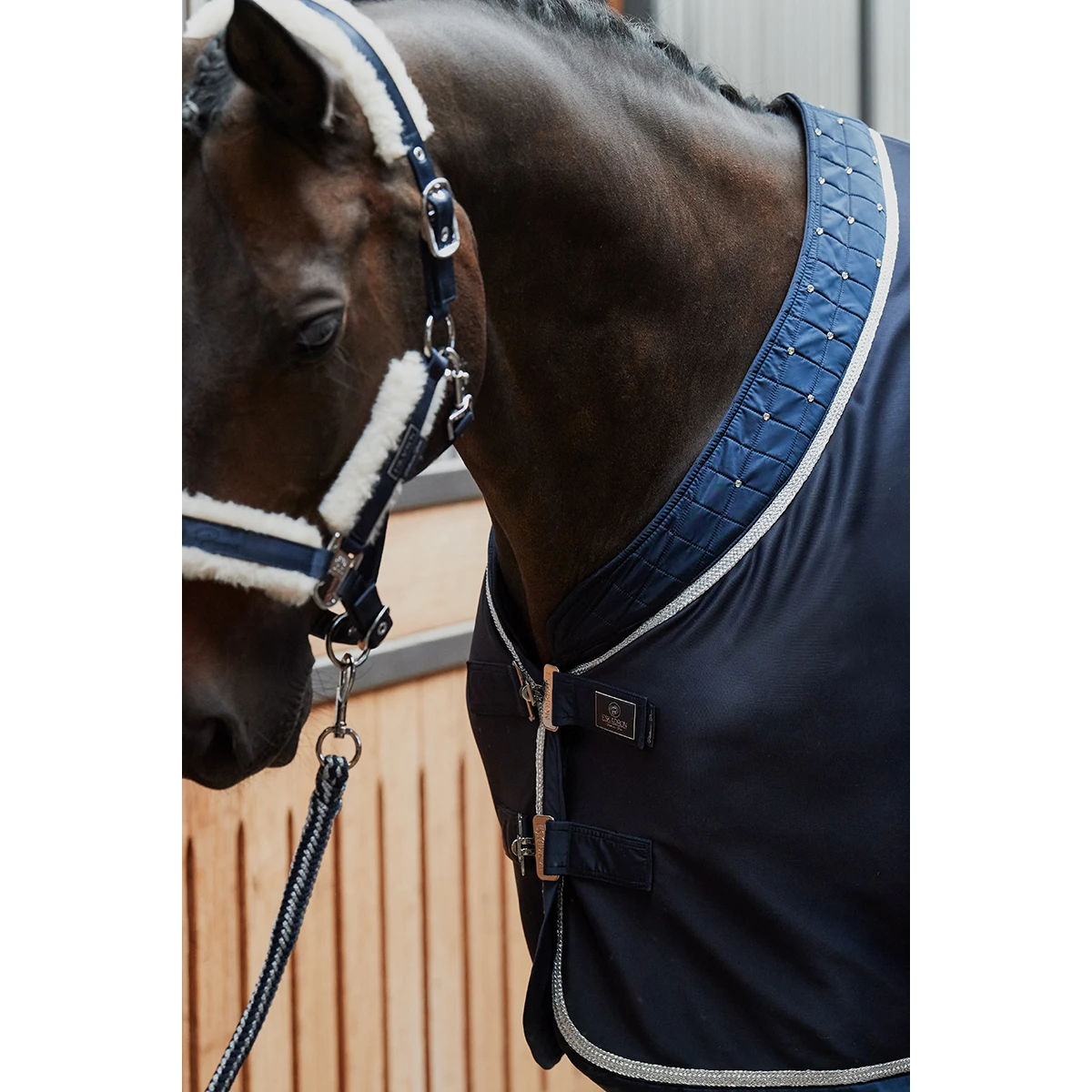 Zweetdeken Eskadron Platinum Pure Dura Crystal Blauw 3 Zweetdeken Eskadron Platinum Pure Dura Crystal Blauw - Afbeelding 3