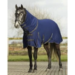 Zweetdeken QHP Quick Dry Met Hals Donkerblauw -Default Template 3 zweetdeken qhp quick dry met hals donkerblauw 1500x1500 98770